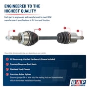 For Honda Accord 1990 1991 1992 1993 Front Left Driver CV Axle Shaft - BuyAutoParts
