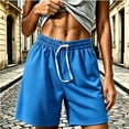 thumbnail image 2 of Cmfcve Women's Running Shorts Quick Dry Wicking Mesh Performance Workout Shorts with Drawstring, 2 of 5