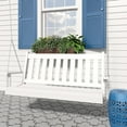 thumbnail image 2 of Keystone Amish Co. 5 Foot Franklin Poly Composite Porch Swing, Cedar, 2 of 5