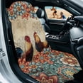 thumbnail image 2 of Xixirimido Boho Mandala Roosters Print Universal Car Towel Seat Cover for Post Gym Workout Swimming Running Soft Breathable Automotive Front Seat Protector Car Accessories, 2 of 8