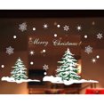 thumbnail image 1 of Feliz Navidad Pegatinas de pared Decoración de la habitación de la ventana Año nuevo Hogar yeacher Pegatinas de ventana, 1 of 3