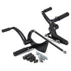 Black Aluminum Forward Controls Softail Street Bob FXBB Low Rider FXLR 2018-2024 FXST 2020-2024