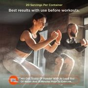 The Genius Brand Genius Pre - Clean Pre-Workout Powder for Energy, Focus & Fitness Support - No Artificial Flavors, Preservatives, or Proprietary Blends - Non-GMO - 20 Servings - Grape Limeade