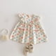 thumbnail image 3 of Vestido coreano de lunares coloridos para niñas de 0 a 5 años, novedad de verano 2021, vestidos bonitos con volantes para bebés, ropa para niños, trajes para niñas, 3 of 6