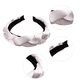 thumbnail image 3 of Diademas para mujer, diademas trenzadas de terciopelo, diadema de moda, accesorios para el cabello cruzados, 3 of 5