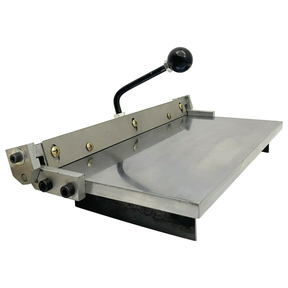 14" Manual Stainless Steel Folding Machine Leather Purse Paper Bag Creasing Machine