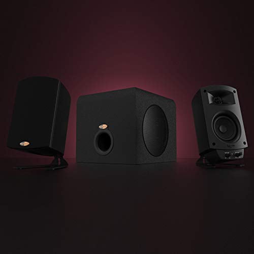 Klipsch ProMedia 2.1 THX Certified Computer Speaker System, Black