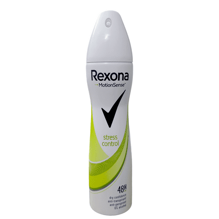 Rexona Motionsense STRESS CONTROL- Antiperspirant Invisible Deodorant Spray with 0% Alcohol for Women