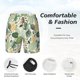 thumbnail image 3 of Fotbe Hawaiian Style Traje de Baño para Hombre – Shorts de Natación de Secado Rápido con Forro y Bolsillos-3X-Large, 3 of 6