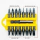 thumbnail image 5 of 17 piezas de seguridad a prueba de manipulaciones Multi-Bit Set Brocas de destornillador de soporte, 5 of 7