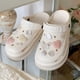 thumbnail image 3 of 2024 Verano Nuevos Zapatos Perforados De Suela Gruesa De EVA Para Mujeres Que Usan Suela Suave Elevada DIY Love Color Sólido Dos Usos Zapatillas De Casa, 3 of 5
