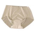 thumbnail image 5 of PiGOGI Women's Seamless Ice Silk Underwear - Comfortable Breathable Briefs - M to L Soft Panties Khaki, 5 of 5