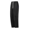 thumbnail image 4 of Men's Pants Men's Casual Fashion Drawstring Solid Color Pocket Elastic Waist Long Pants Black L, 4 of 8
