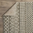 thumbnail image 3 of Loomaknoti Ohanzah Osinda 9' x 12' BEIGE Geometric Indoor Area Rug, 3 of 9