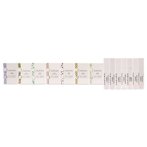 Carven Collection Mini Set Sampler For Women, 7 x 1.0 ml Sampler Set