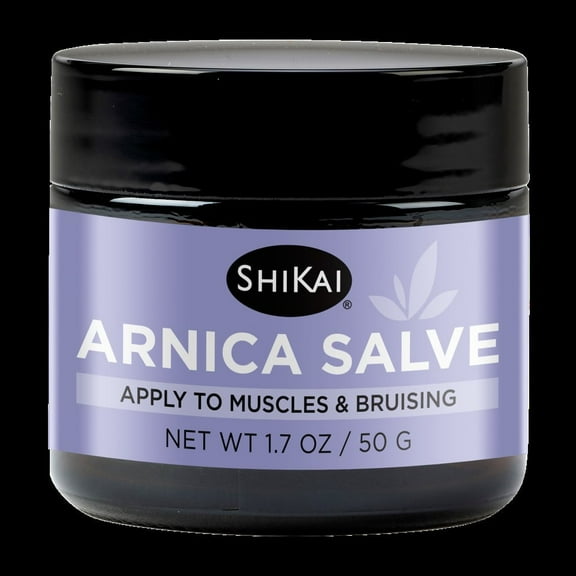 ShiKai Arnica Salve – Soothing Arnica Cream for Muscle Bruising & Skin Relief with Eucalyptus, Shea Butter & Beeswax (1.7 oz)