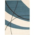 thumbnail image 1 of Tapis ECARPETGALLERY Cosi Bleu & Ivoire, 1 of 9