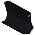 thumbnail image 1 of HEAD Calcetines unisex, paquete de 12 - All Sport Training Crew, calcetines deportivos, logotipo Negro 39-42, 1 of 4