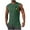 Army Green 3, variant on Tank Tops for Men Sleeveless Muscle Cotton Shirts Workout Athletic Slim Fit Beach Tanks