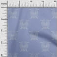 thumbnail image 1 of oneOone Polyester Lycra Fabric Bird Artistic Sashiko Printed Craft Fabric BTY 56 Inch Wide, 1 of 4