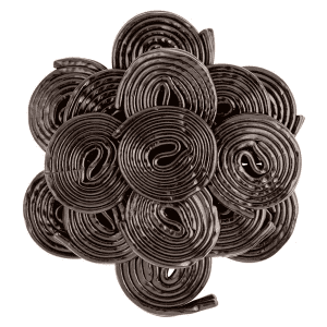 NY SPICE SHOP Licorice Broadway Wheels - 1 Pound