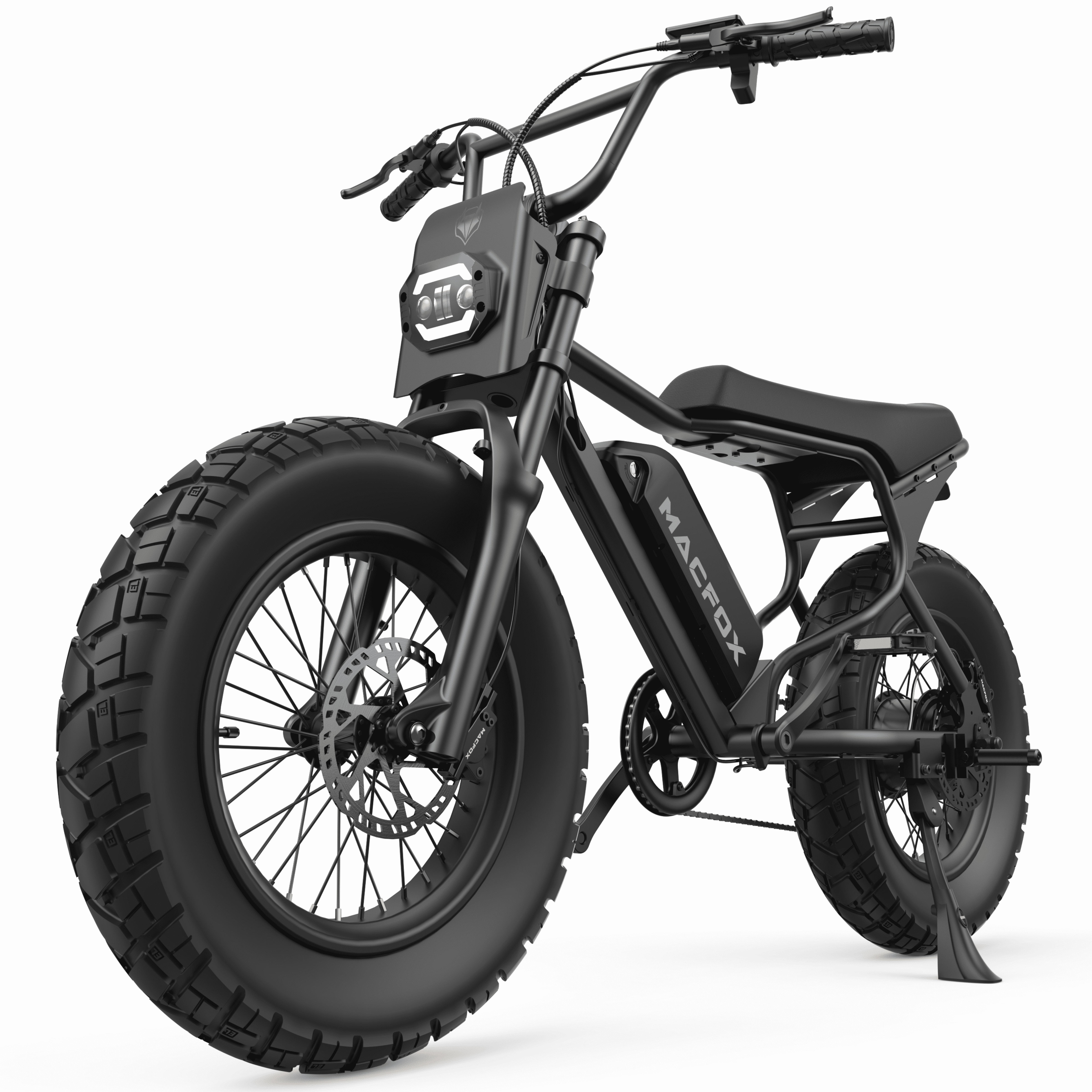 MACFOX X7L Adult Electric Bike, 750W Motor, 20 MPH, 48V 13Ah