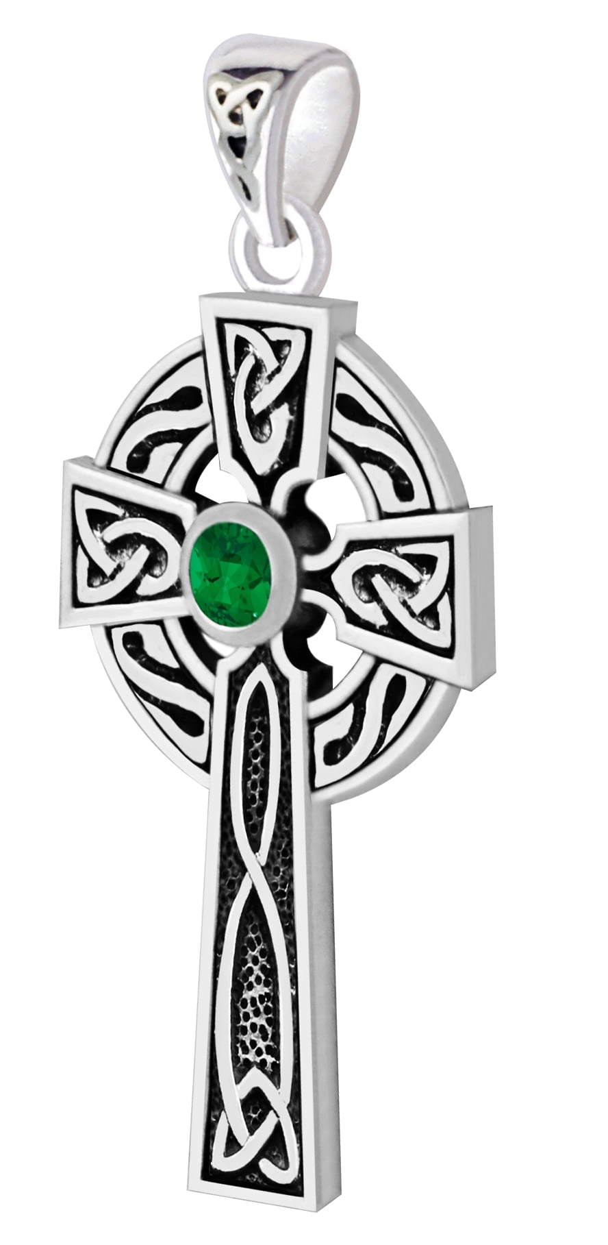 Sterling Silver Irish Celtic Cross 