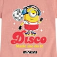 thumbnail image 3 of Despicable Me Minions - Disco Made Me Do It - Toddler & Youth Girls Short Sleeve Graphic T-Shirt, 3 of 5