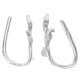 thumbnail image 1 of WASHWEPE 2Ud Ear Cuffs De Hoja En Para Mujer Accesorio Sin Perforación, 1 of 8