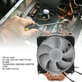 thumbnail image 3 of Ventiladores de Enfriamiento de CPU de la ComputeraRa, Enfriador de CPU 6 Tuberías de Calor 90 mm 4Pin Con Ventilador Dual Para AM2 AM2+ AM4 AM3+, 3 of 7