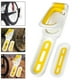 thumbnail image 5 of Montaje en pared para bicicleta Fácil de instalar Portabicicletas de pared plegable resistente para bicicleta de montaña Amarillo blanco Sharpla Portabicicletas de pared, 5 of 8