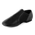 thumbnail image 1 of ARCLIBER PU Leather Upper Slip-on Jazz Shoes for Big Girls & Women, 1 of 6