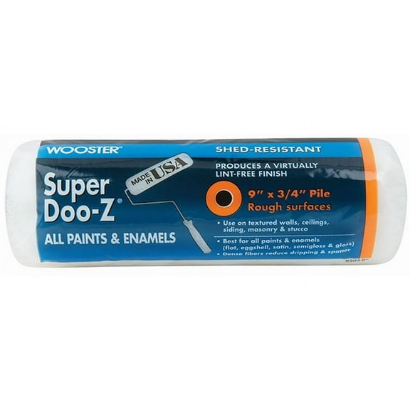 Wooster Genuine 9" Super Doo-Z 3/4" Nap Roller Cover - R203-9