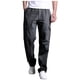 thumbnail image 2 of Pantalones largos de algodón para hombre, multibolsillos, cintura elástica, resistentes al desgaste, pantalones largos para hombre, 2 of 6