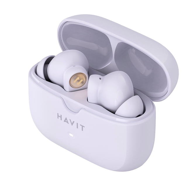 AUDIFONOS HAVIT EARBUDS TW992 BLUETOOTH MORADO