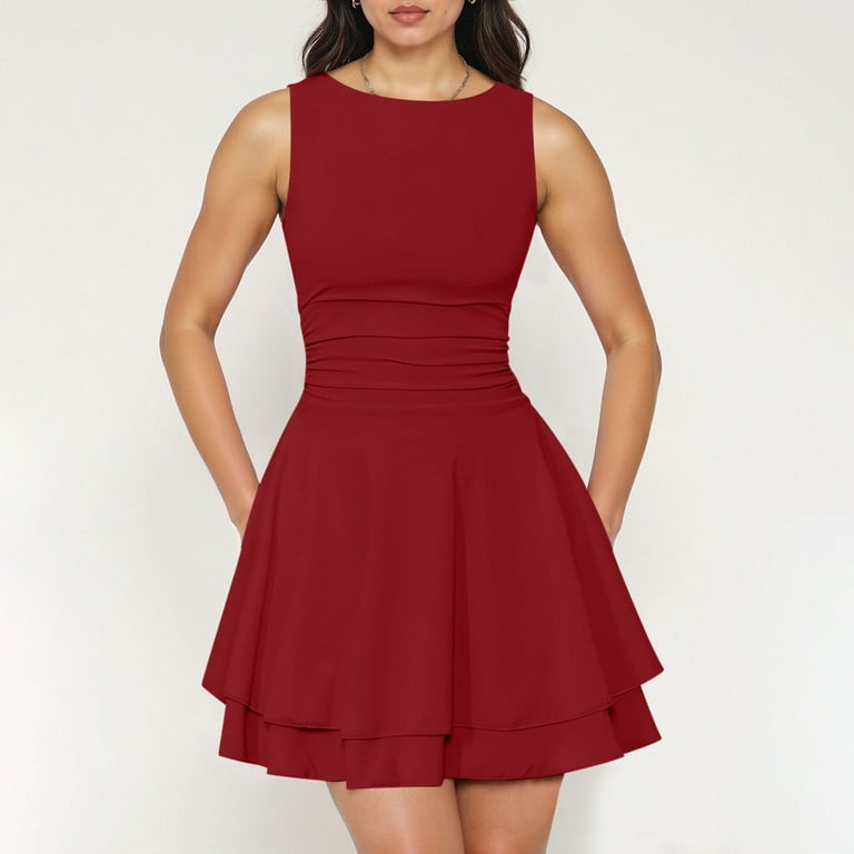 open lace back dress Zapaka Women Red Flower Homecoming Dress Floral Printed Ruched Spaghetti Straps Tight Mini Cocktail Dress, Red Flower / US4