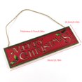 thumbnail image 3 of Matsuzay Colgador de puerta de Navidad de Colgante Decoración de puerta de Navidad Exquisito Letrero de puerta de Navidad para dormitorio Iluminación y accesorios Matsuzay HA013789-00, 3 of 6