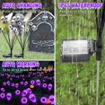 thumbnail image 4 of Luces solares FENSAN para Halloween y exteriores, paquete de 4 unidades, 32 LED, color morado, 4 of 6