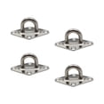 thumbnail image 4 of 4Pcs 5mm Rhombus Shape Door Latch Practical Fixed Hasp Useful Bending Latch Buckle, 4 of 8