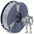 thumbnail image 1 of Filamento para impresora 3D SUNLU PLA 1.75 mm plateado 1 kg, 1 of 9