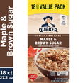 thumbnail image 3 of Quaker Instant Oatmeal, Maple & Brown Sugar - Pack with pan, 3 of 4