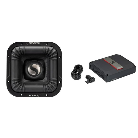 Kicker 49L7X81 - SoloX L7X 8-Inch & LX1650.1 Mono Amplifier