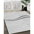 thumbnail image 2 of Ahgly Company Indoor Rectangle Patterned Gray Cloud Gray Area Rugs, 2' x 4', 2 of 6
