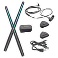 thumbnail image 1 of Bunblic Electric Set Professional Quiet Percussion Instrument Lightweight Sticks with Converter for Children Adults with pedal, 1 of 8