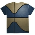 thumbnail image 2 of Championship Basketball Dark Blue and Gold All Over Youth T Shirt Multi YLG, 2 of 2