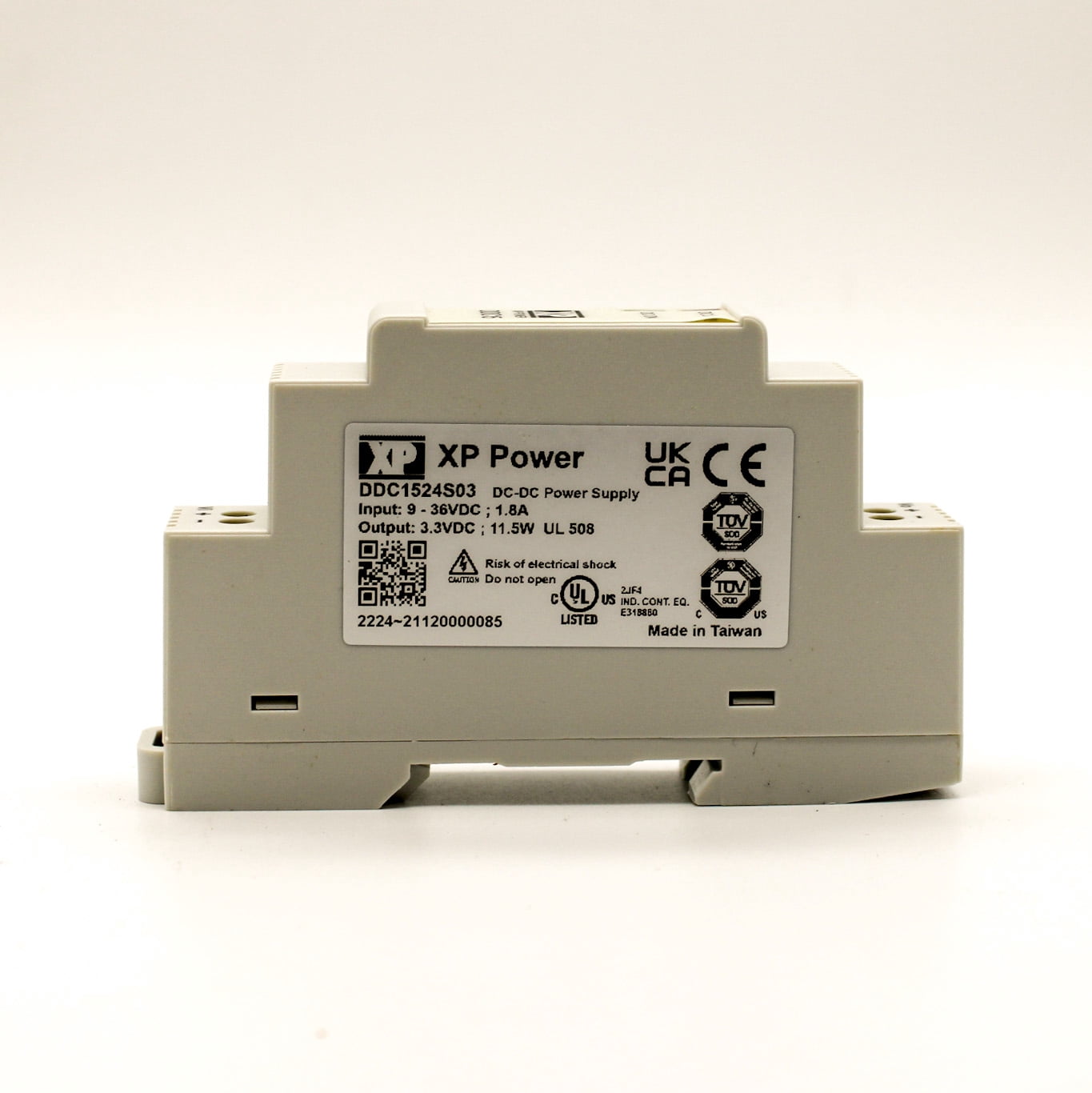 XP Power DDC1524S03 DIN Rail 15W DC-DC Converter Power Supply