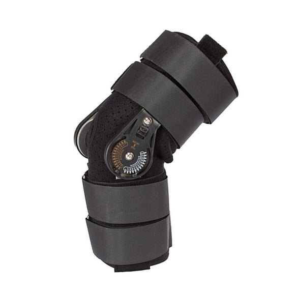 Zxpjkyu Stable Hinged Knee Brace Compression Band Left & Right Leg Adjustable Knee Support for Arthritis Meniscus Tear Gym for Men and Women Running