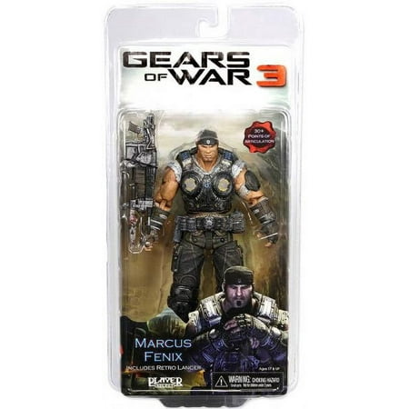 NECA Gears of War Series 1 Marcus Fenix Action Figure [Retro Lancer]