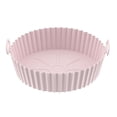 thumbnail image 2 of Cesta para Freidoras Aire Silicona Revestimientos Antiadherentes Horno Fácil Limpieza (revestimiento) Color Rosa, 2 of 3