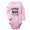 Pink, variant on iDzn® Little Bean Funny Rompers, Newborn Baby Unisex Bodysuits, Infant Jumpsuits, Toddler Kids Long Sleeve Oufits (White, 0-6 Months)